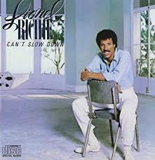 RICHIE LIONEL-CAN'T SLOW DOWN LP VG+ COVER VG+