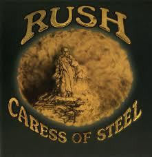 RUSH-CARESS OF STEEL LP VGPLUS COVER VGPLUS