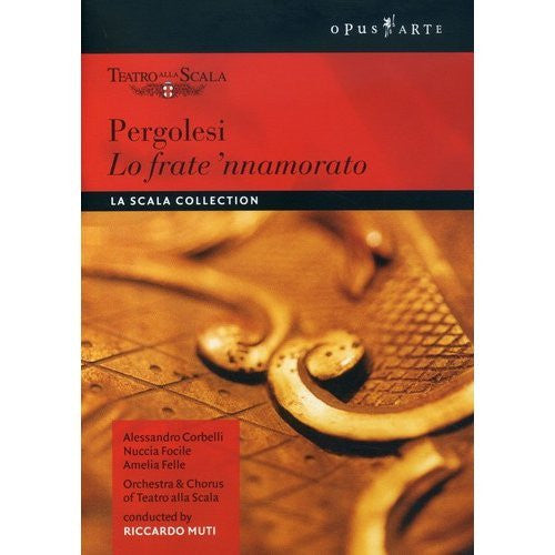 PERGOLESI GIOVANNI BATTISTA-LO FRATE 'NNAMORATO DVD *NEW*