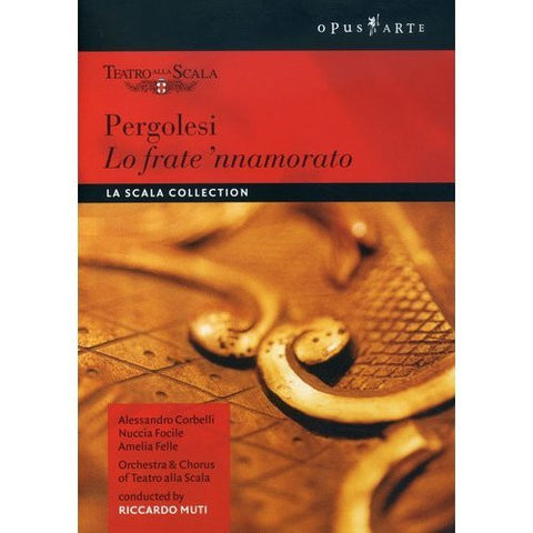 PERGOLESI GIOVANNI BATTISTA-LO FRATE 'NNAMORATO DVD *NEW*