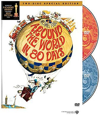 AROUND THE WORLD IN 80 DAYS 1956 2DVD VG+