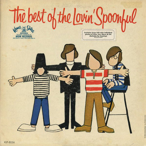 LOVIN' SPOONFUL THE-THE BEST OF THE LOVIN' SPOONFUL LP VG COVER VG