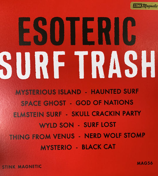 TAPE MAN-ESOTERIC SURF TRASH LP NM COVER VG+
