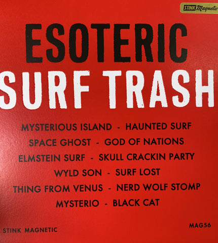 TAPE MAN-ESOTERIC SURF TRASH LP VG+ COVER NM