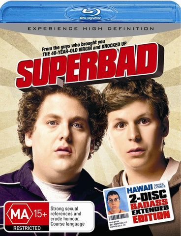 SUPERBAD EXTENDED EDITION 2BLURAY VG