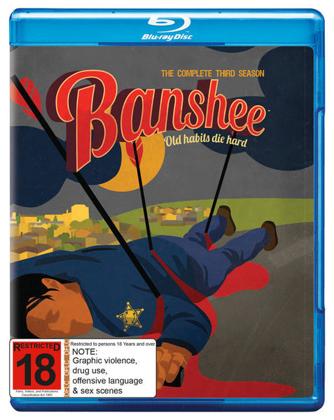 BANSHEE THE THIRD SEASON 4BLURAY VG