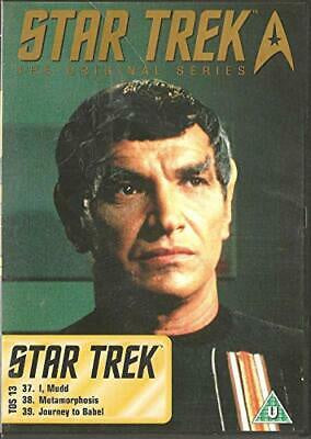 STAR TREK THE ORIGINAL SERIES DISC 13 EPS. 37,38,39  DVD VG
