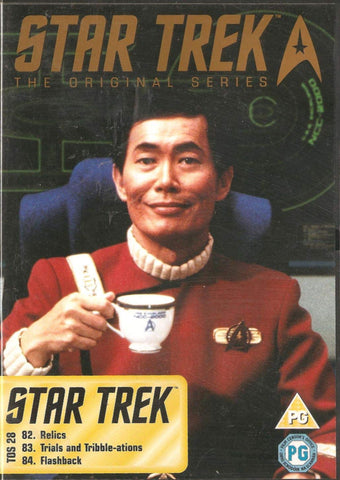 STAR TREK THE ORIGINAL SERIES DISC 28 EPS. 82, 83, 84 REGION 2 DVD VG