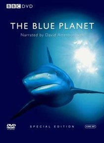 THE BLUE PLANET DAVID ATTENBOROUGH 4DVD VG+