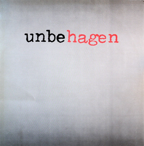 HAGEN NINA BAND-UNBEHAGEN CD VG