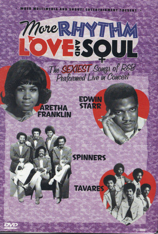 MORE RHYTHM LOVE AND SOUL UNKNOWN REGION DVD VG