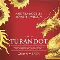 PUCCINI-TURANDOT BOCELLI WILSON MEHTA 2CD *NEW*