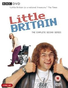LITTLE BRITAIN-SECOND SERIES 2DVD VG