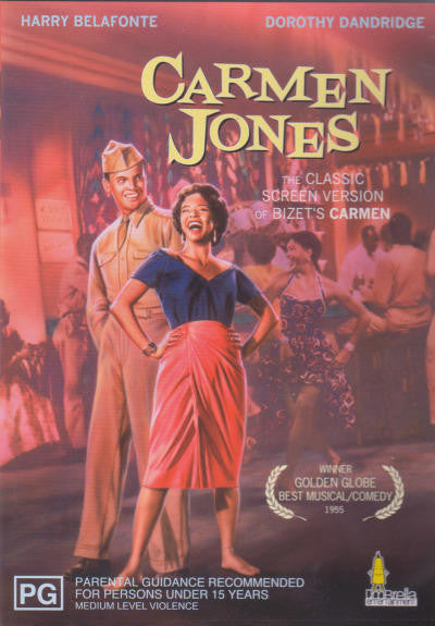 CARMEN JONES DVD VG