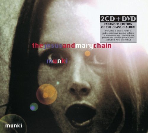 JESUS & MARY CHAIN THE-MUNKI 2CD + DVD VG+