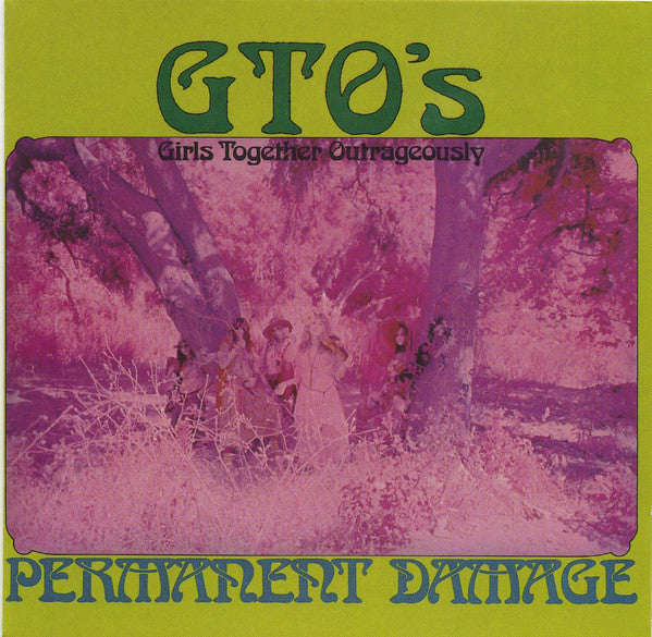 GTO'S-PERMANENT DAMAGE CD VG