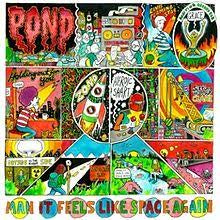 POND-MAN IT FEELS LIKE SPACE AGAIN LP EX COVER EX