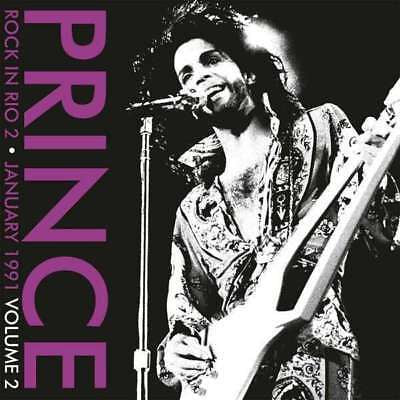 PRINCE-ROCK IN RIO JANUARY 1991 VOLUME 2 PURPLE VINYL LP NM COVER EX