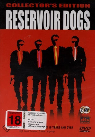 RESERVOIR DOGS 2DVD VG+