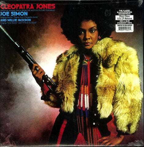 CLEOPATRA JONES OST RED & BLUE STARBURST VINYL LP *NEW*