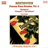 BEETHOVEN-FAMOUS PIANO SONATAS JENO JANDO VOL 2 CD G