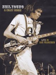 YOUNG NEIL & CRAZY HORSE LIVE IN SAN FRANCISCO DVD VG