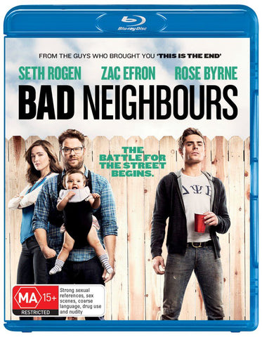 BAD NEIGHBOURS BLURAY VG+