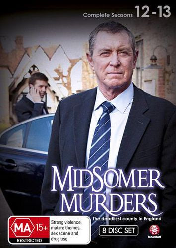 MIDSOMER MURDERS COMPLETE SEASONS 12&13 8DVD NM