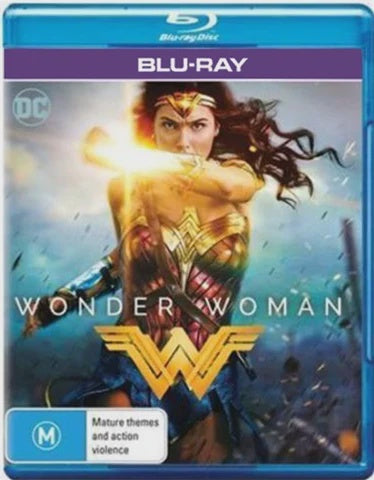 WONDER WOMAN BLURAY VG+