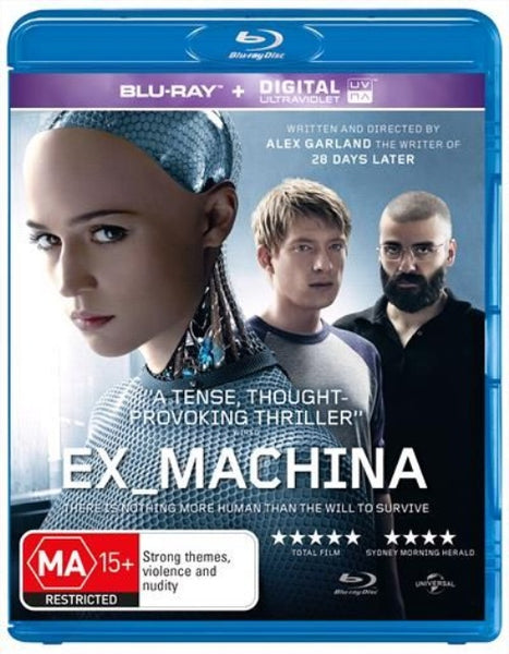 EX MACHINA R13 BLURAY VG+