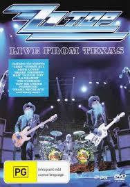 ZZ TOP-LIVE FROM TEXAS DVD *NEW*