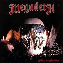 MEGADETH-KILLING IS MY BUSINESS LP VG COVER VG