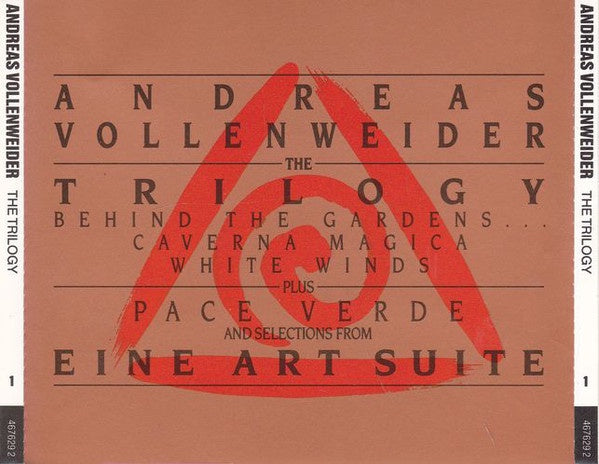 VOLLENWEIDER ANDREAS-THE TRILOGY 2CD VG