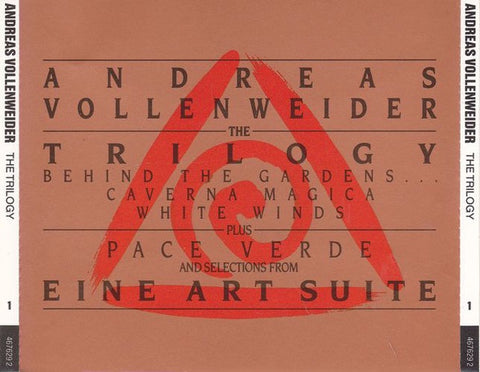 VOLLENWEIDER ANDREAS-THE TRILOGY 2CD VG