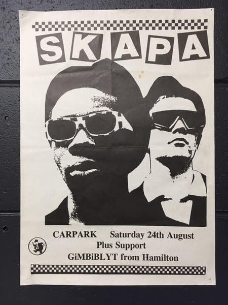 SKAPA - CARPARK ORIGINAL GIG POSTER