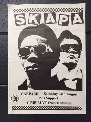 SKAPA - CARPARK ORIGINAL GIG POSTER