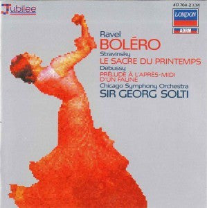 RAVEL STRAVINSKY DEBUSSY-BOLERO ETC CD VG