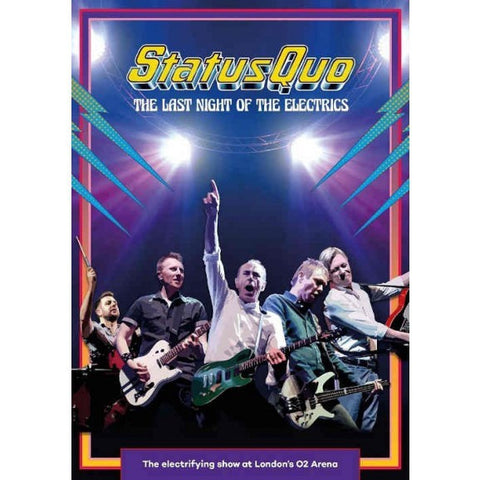 STATUS QUO-THE LAST NIGHT OF THE ELECTRICS DVD *NEW*