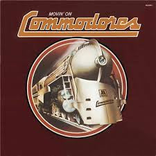 COMMODORES-MOVIN' ON LP VG COVER VG