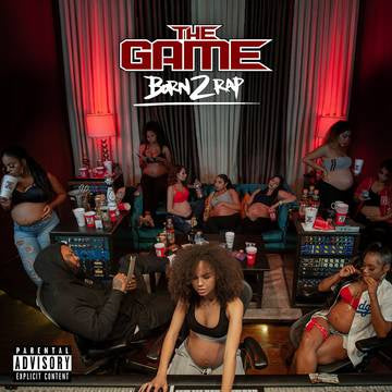 GAME THE-BORN 2 RAP RED/ WHITE/ BLUE VINYL 3LP *NEW*