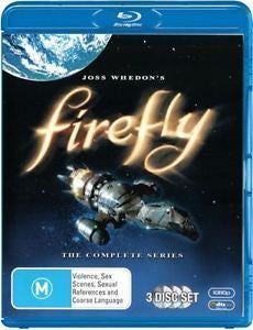 FIREFLY COMPLETE SERIES 3BLURAY VG