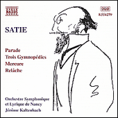 SATIE-PARADE + TROIS GYMNOPEDIES + RELACHE ETC CD VG