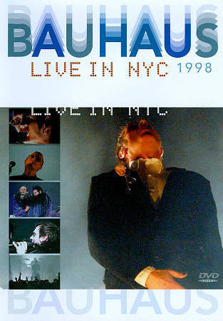 BAUHAUS-LIVE IN NYC 1998 DVD VG