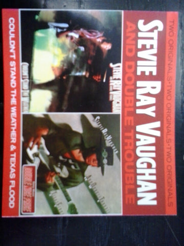 VAUGHAN STEVIE RAY-COULDN'T STAND + TEXAS FLOOD 2CD VG