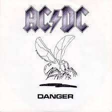 AC/DC-DANGER 12" EX COVER VG+