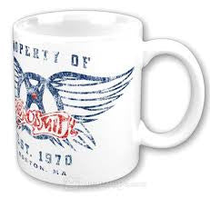 AEROSMITH-PROPERTY OF AEROSMITH MUG *NEW*