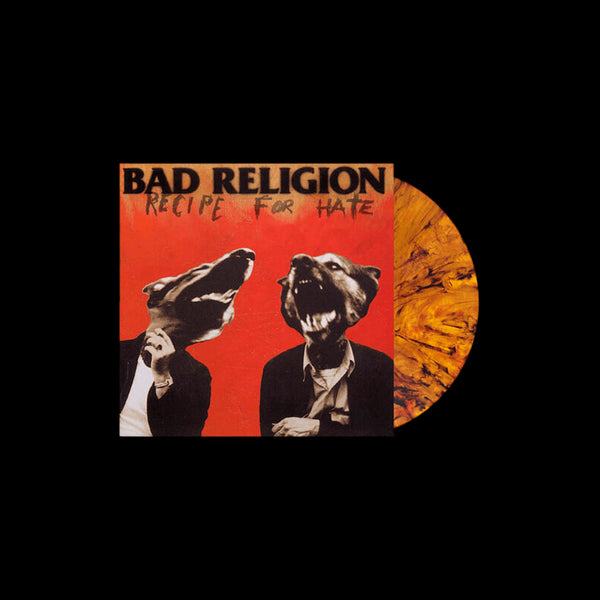 BAD RELIGION-RECIPE FOR HATE LTD ANNIV ED TIGERS EYE VINYL LP *NEW*