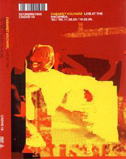 CABARET VOLTAIRE-LIVE AT THE HACIENDA DVD *NEW*