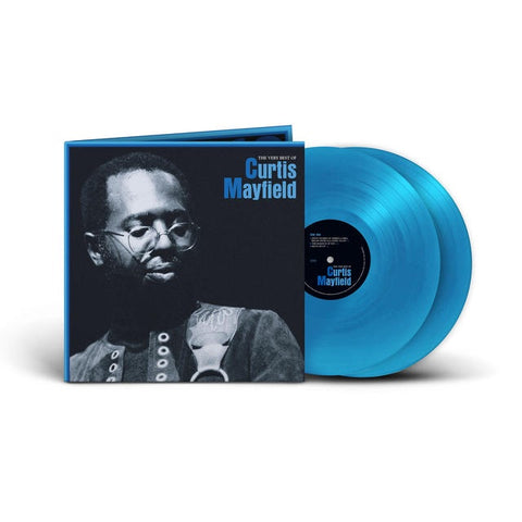 MAYFIELD CURTIS-THE VERY BEST OF BLUE VINYL 2LP *NEW*