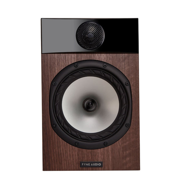 FYNE-F301 BOOKSHELF SPEAKERS WALNUT *NEW*